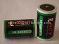 Industrial lithium battery ER34615 3.6V