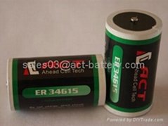 Industrial lithium battery ER34615 3.6V 19Ah 