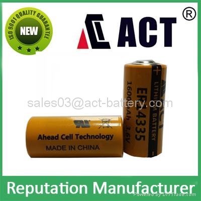 ER14335 2/3 AA Size 1650mAh Lithium Battery 2