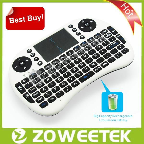 Hottest Wireless Mini Keyboard and Mouse pad for Tablet PC  3