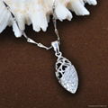 2014 Christmas gift sterling silver jewelry pendant 2