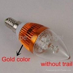 Shenzhen Supplier LED Candle Bulb light