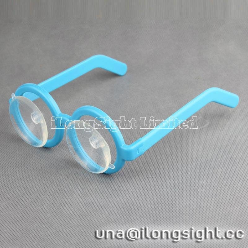 Creative glasses design sucker stand holder for ipad 3