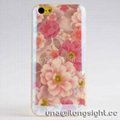 Colorful Floral Discolor TPU Case For iPhone 5 5s 1