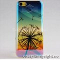 Colorful Floral Discolor TPU Case For iPhone 5 5s 4