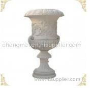 marble flower pot 