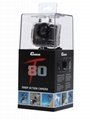 Underwaterproof 30 meters  5MP 30FPS 1080P Sport Action Camera DV 4