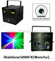 RGB 5W Moncha mainboard full color animation laser show stage DJ lighting