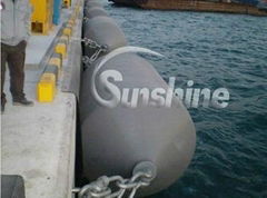 Polyurethane foam marine bumper 