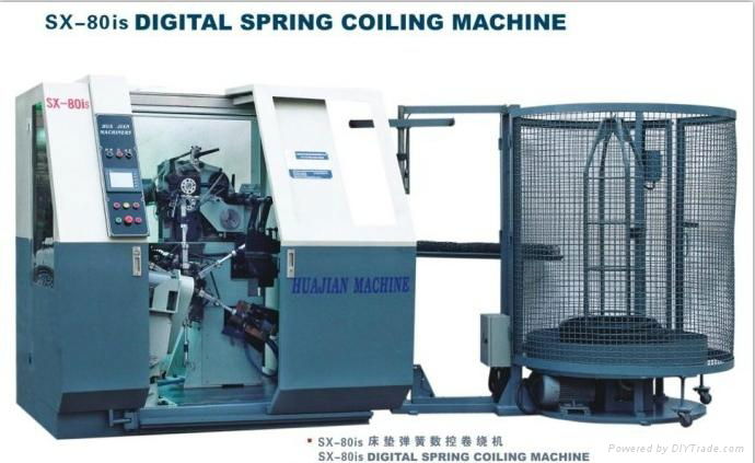 digital spring coiling machine