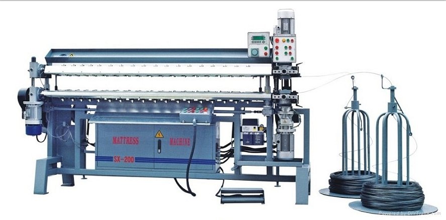 automatic spring assembling machine