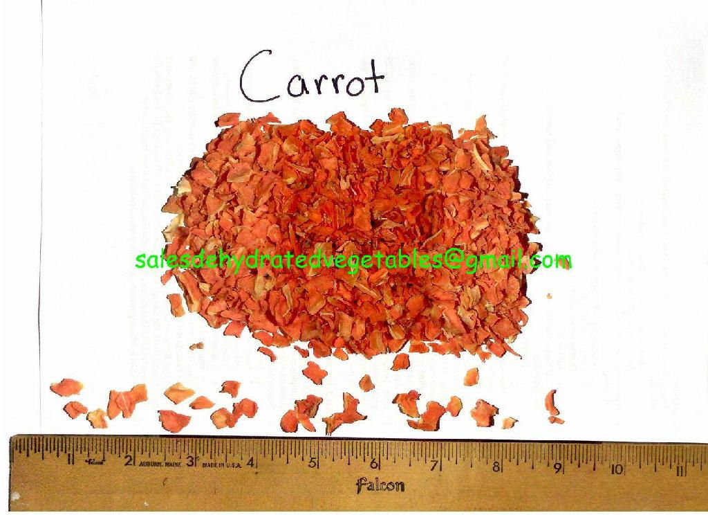 Food Ingredients Carrot Granules 10x10x3mm