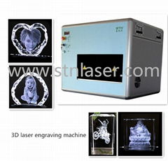 Crystal 3D Engraving Laser Machine