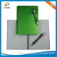  PP cover Spiral notebook with pen