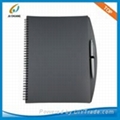 PP cover spiral notebook with ball-pen 1