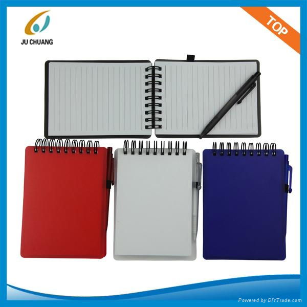 PP cover spiral notebook