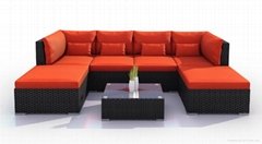 wholesale outdoor rattan sofa set