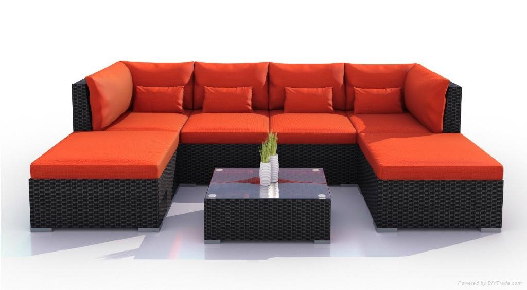 wholesale outdoor rattan sofa set