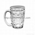 Machine press glass drinking cup 4