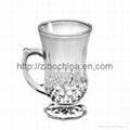 Machine press glass drinking cup 5