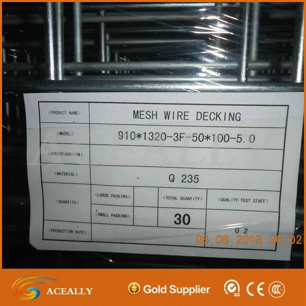 Galvanized Steel Wire mesh Trays For Shelf 3