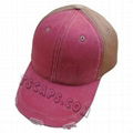 High quality washed cotton fashion cap 1