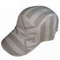 Promotional custom printing 5 panel cap hat