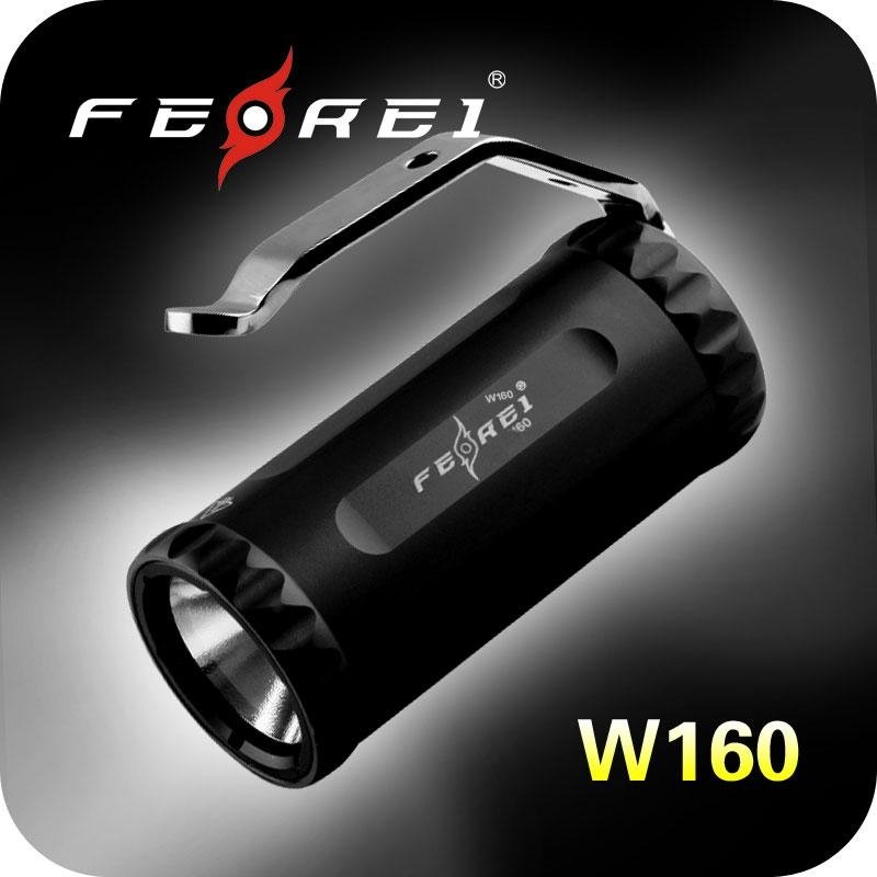 Submersible high power CREE LED search lights and diving lights Ferei W160