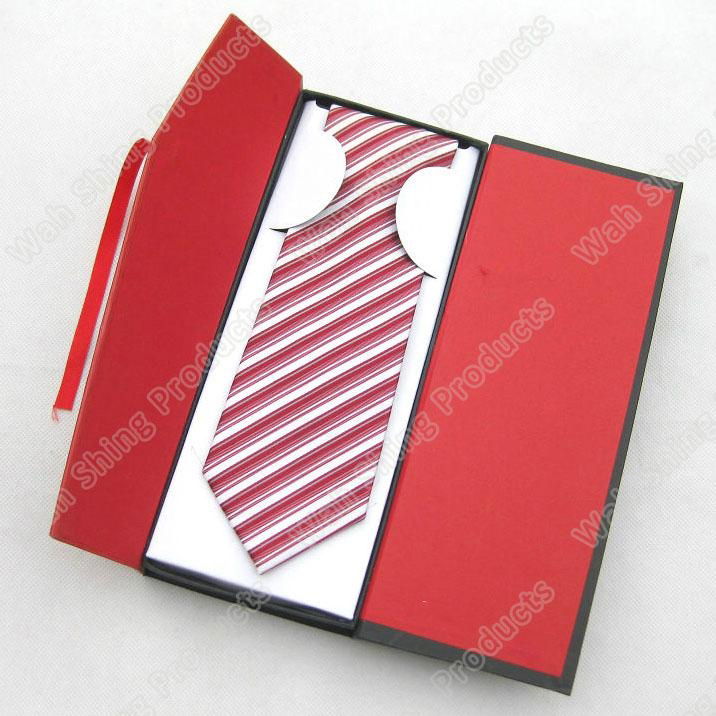 Elegant paperboard tie packing box 3