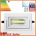 LED rectangle down light