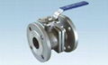 2PC Flanged Ball Valve With Direct Mounting Pad 2