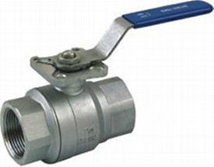 2PC Ball Valve With Mounting Pad