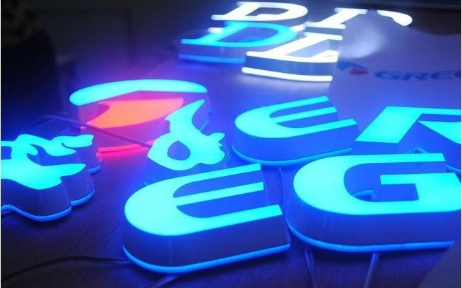 Exterior 3D LED Resin luminous characters/signs/logo 3