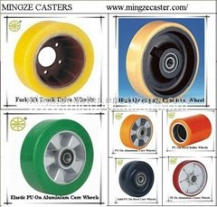Industrial wheels and casters