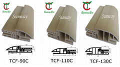 Easily installed wpc door frame-C type(TCF-90C 110C 130C)