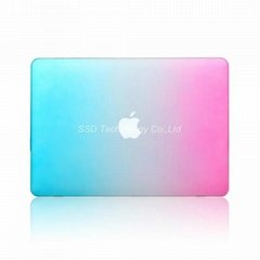  waterproof rainbow crystal case for macbook