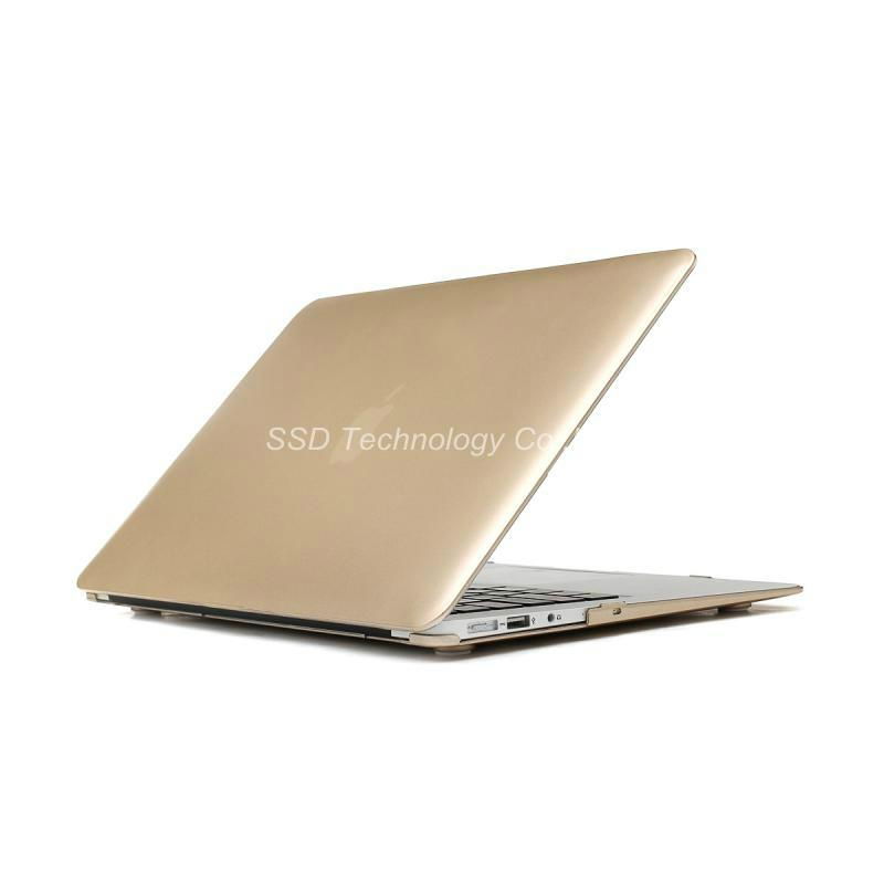 New golden color case for Macbook 2