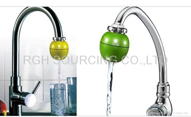 Easy installation carbon water purifier for faucet