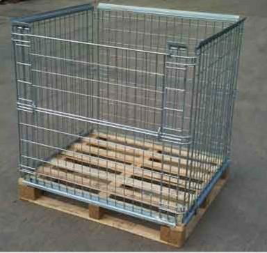 Wire Mesh Container （with wooden-pallet） 2