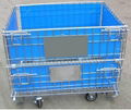 Wire Mesh Container （with castors）
