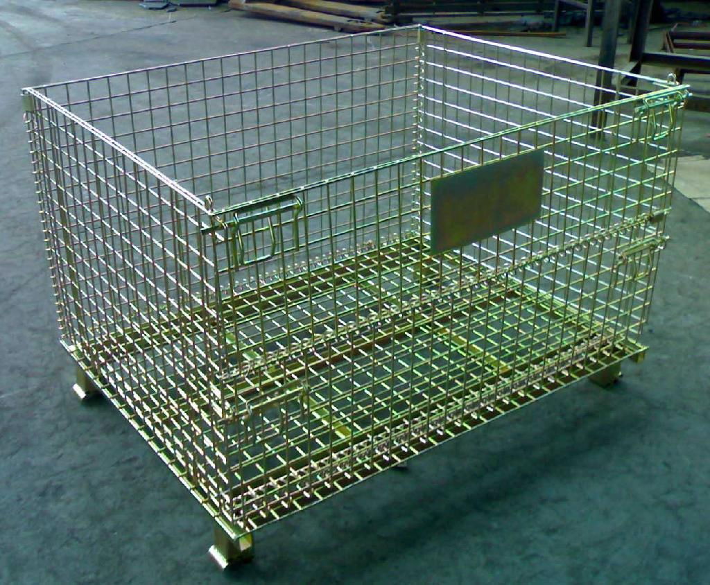 Wire Mesh Container （white and colored zinc-plating）