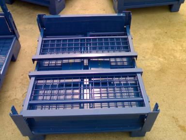 Collapsible Metal Storage Container 2