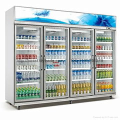 LCG Refrigerator supermarket drinks showcase