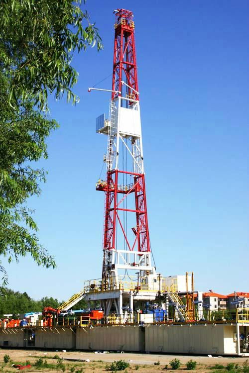 The skid-mounted drilling rigs