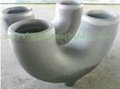 heat resistant investment casting pipe fittings joint