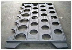 heat treatment investment casting tube sheet