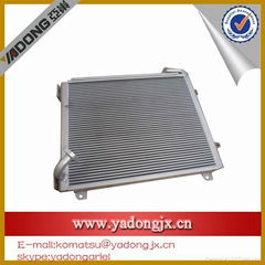 SHANTUI SD22 radiator water tank 23Y-03B-00000