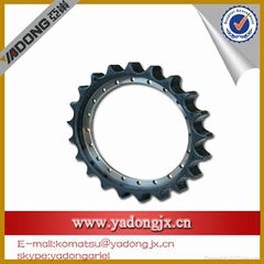 komatsu spare part sprockets PC350