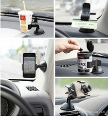 ABS car phone holder/windshield cell phone stand