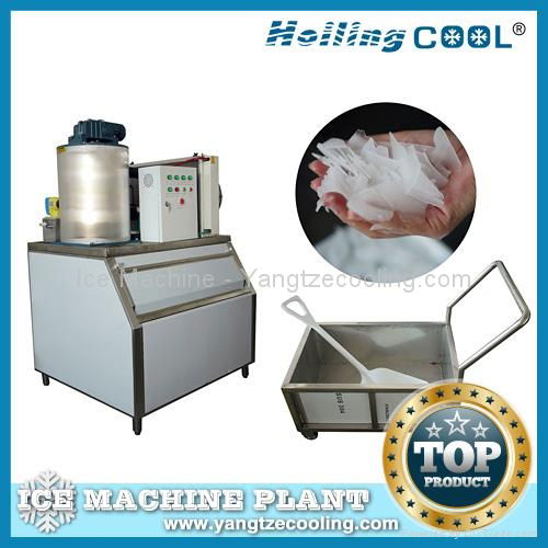 1 Ton per day Flake ice machine 4